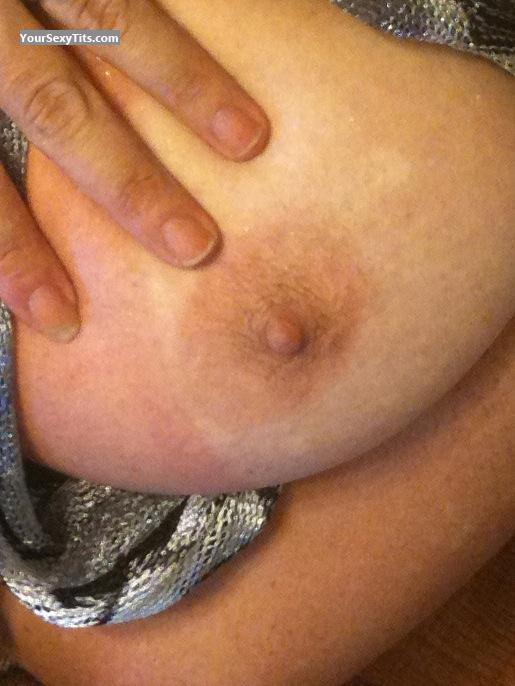 Tit Flash: My Big Tits (Selfie) - Topless Most Lickable Jugs from United States